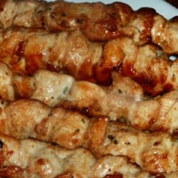 Шашлык из куриного филе в духовке