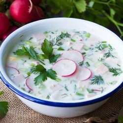 15 отличных рецептов окрошки на кефире