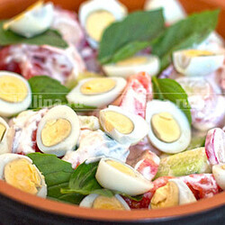 Вкусный салат с редиской