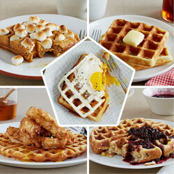 Классические и необычные рецепты вафель