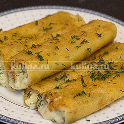 Каннеллони с сырной начинкой для вечеринки