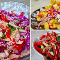 Новогодние салаты без майонеза - 21 рецепт | Подборка рецептов на koolinar.ru