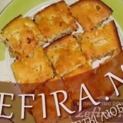 Шарлотка с яблоками
