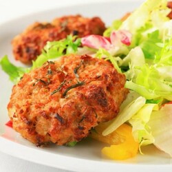 Картофельные котлеты с шампиньонами