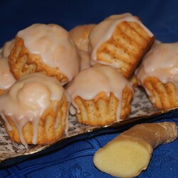 Лимонно-имбирные маффины