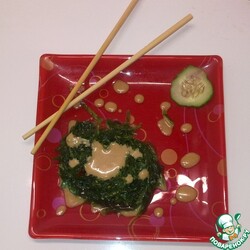 Ореховый соус для салата "Чука"