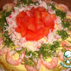 Закусочный торт "Нежный"