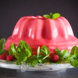 Малиновый муссовый торт — рецепт с фото