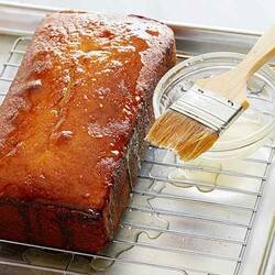 Лимонный фунтовый кекс с помадкой