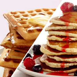 50 рецептов панкейков и вафель