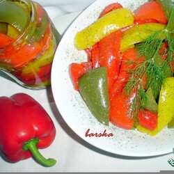 Мгновенно маринованный перец "Светофор"