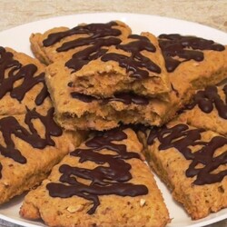 Морковные сконы. без яиц и молочных продуктов.