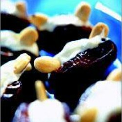 Финики с творогом, пошаговый рецепт с фото