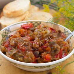 Вкусная икра из баклажанов