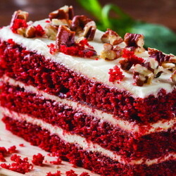 «Красный бархат» - рецепты крема и бисквита для торта, пирожных, трайфлов и капкейков