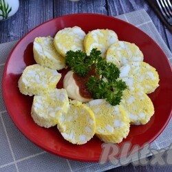 Колбаса из яиц - 11 пошаговых фото в рецепте