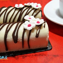 Муссовое пирожное с ананасом