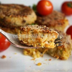 Котлеты из чечевицы и риса