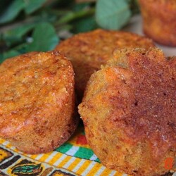 Морковные кексы с яблоком и корицей - пошаговый рецепт с фото