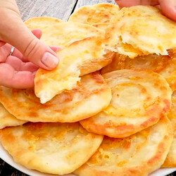 Лепешки 10-минутки. Вся семья в восторге!