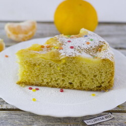 Пирог с мандаринами - пошаговый рецепт с фото