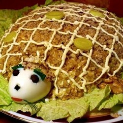 9 ВКУСНЫХ САЛАТОВ .