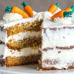 Морковный торт