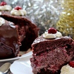 Рецепты шоколадных тортов со сливками, фото тортов со взбитыми сливками и кремом