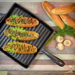 Хот доги с тремя вариантами начинок