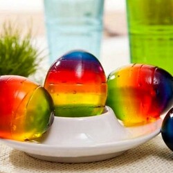 Желейные пасхальные яйца