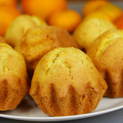 Мандариновые кексы