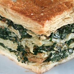 Наполеон с зеленью, пошаговый рецепт с фото