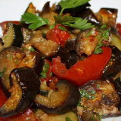 Невероятно вкусные запеченные овощи в маринаде