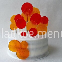 Морковный торт с апельсиновой карамелью