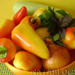 Фаршированный перец и кабачок с разными начинками | NataBlog