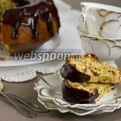 Апельсиновый кекс с шоколадом