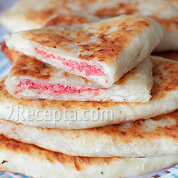 Сырные лепешки на кефире