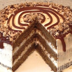 Морковный торт с карамелью и арахисом / Десерт / Рецепты / Шеф-повар – простые и вкусные кулинарные рецепты, фото-рецепты, видео-рецепты