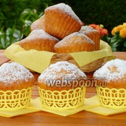 Бананово-лимонные капкейки