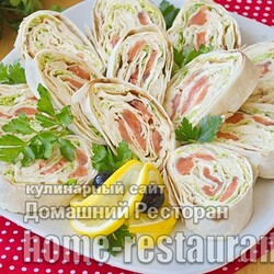15 вариантов рулетиков из лаваша с сыром - Домашний Ресторан