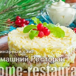 Салат с консервированной скумбрией - Домашний Ресторан