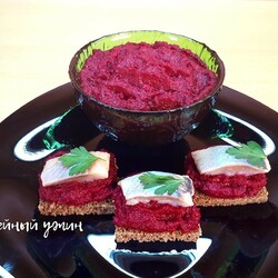 Закуска из свеклы без майонеза