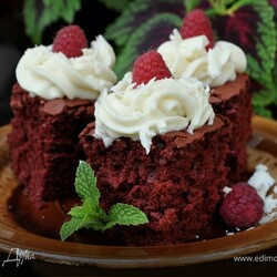 Брауни «Красный бархат»