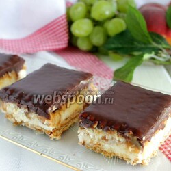 Пирожное без выпечки «Сникерс»