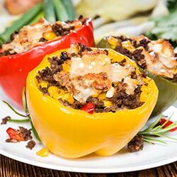 Фаршированный перец: рецепты с рисом, мясом, морковью и другими овощами, приготовление в духовке, мультиварке и на сковороде + отзывы