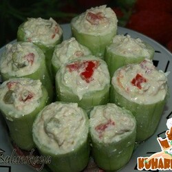 Бочонки из огурцов