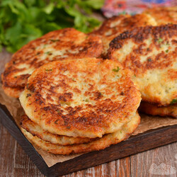 Рисовые оладьи на сковороде - Совет да Еда