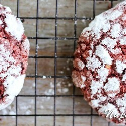 Печенье "Красный бархат" : рецепт с фото пошагово