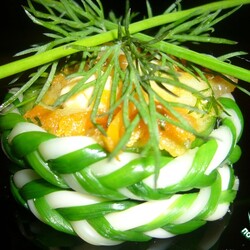 Тарталетки  «Сырные  плетeнки»