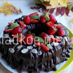 Шоколадно-свекольный кекс